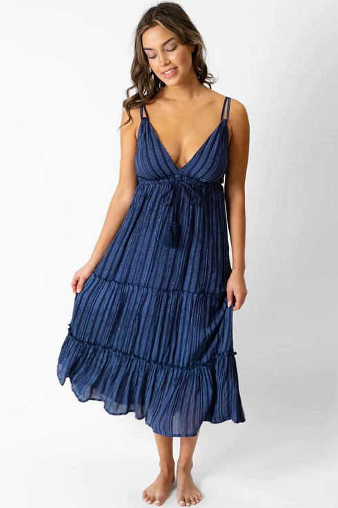 Koy Resort Marina Tiered Long Dress